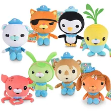 14-19 см оригинальные Octonauts плюшевые toysOctoplush песо Kwazii капитан Barnacles мягкие чучело куклы для детей подарок на день рождения