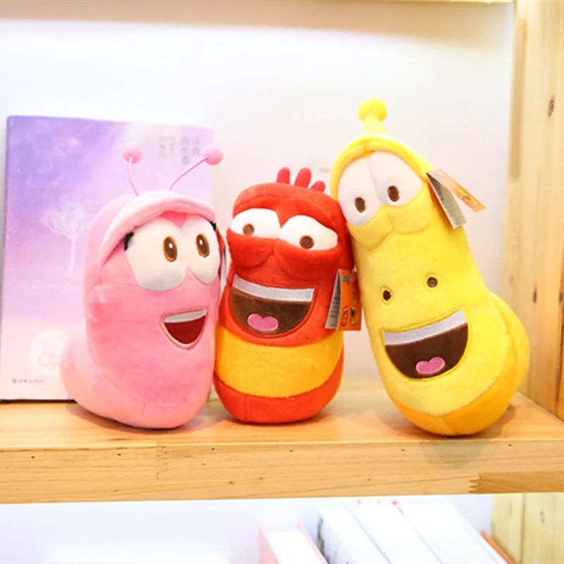 3pcs/lot Creative Korean Anime Fun Insect Slug Larva Plush Toy Soft Stuffed Worm Trick Dolls for Children Birthday Gift Hobby 3pcs/lot Creative Korean Anime Fun Insect Slug Larva Plush Toy Soft Stuffed Worm Trick Dolls for Children Birthday Gift Hobby