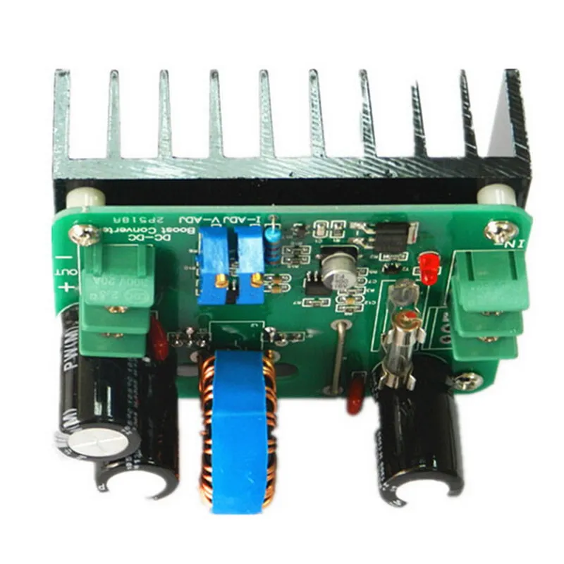 

DC-DC 600W IN 10-60V Out 12-80V Boost Converter Step-up Module Car Laptop Power Supply