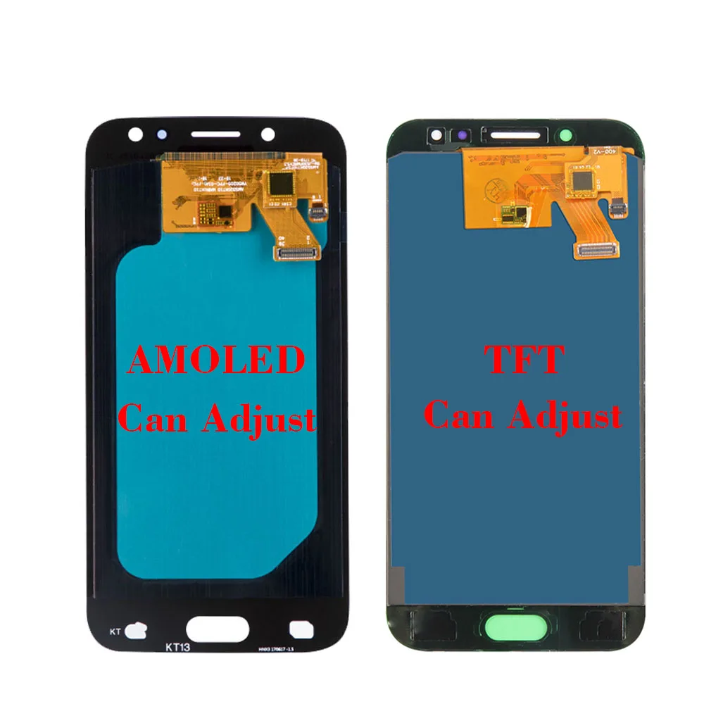 Отрегулируйте AMOLED/TFT экран для Samsung Galaxy J5 j530 дисплей J530F lcd SM-J530FM сенсорный дигитайзер стекло сборка J5 lcd