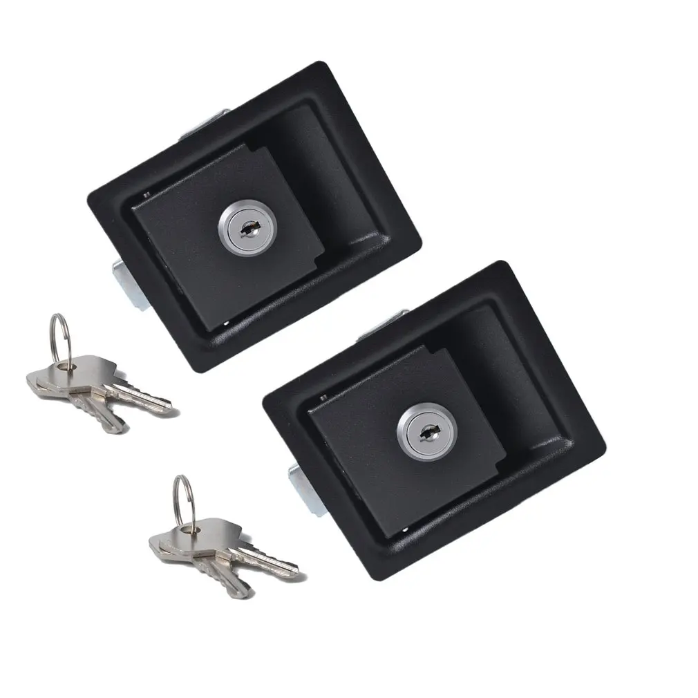 

Carbon Steel Tool Box Paddle Latch With Handle Tool Box Lock Portable Paddle Latch Lightweight Vehicle Accessories