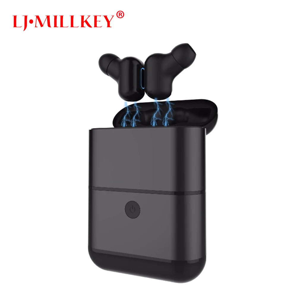 TWS Bluetooth font b Earphone b font with Mic True Wireless Earbuds Fone Bluetooth V4 2