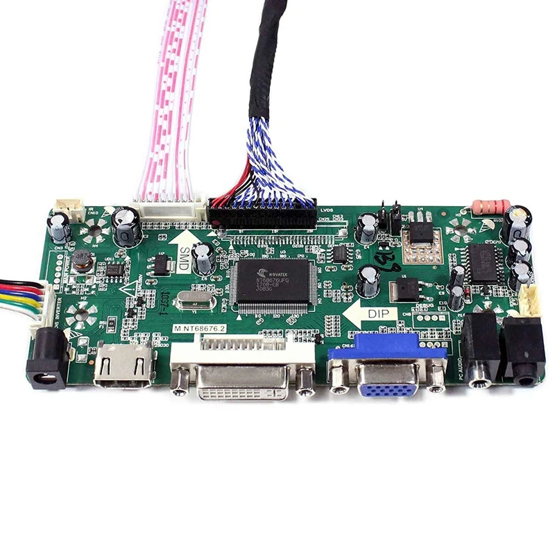 Hdmi Vga Dvi аудио Lcd плата драйвера для 17 дюймов M170Etn01.1 1280X1024 6Pin Led подсветка 30Pin ЖК
