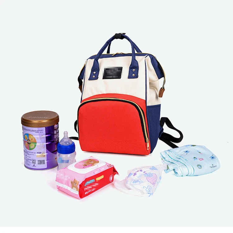 

2019 new models baby Both shoulders go out Diaper bag Mother and infant Mummy Bag oxford waterproof female
