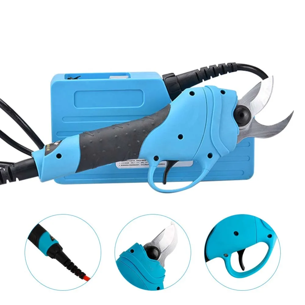 

Electric Pruning Scissors Garden Tools 36V Li-ion Battery 30mm Pruning Shears Branch Cutter Bonsai Tools Fruit Garden Pruner