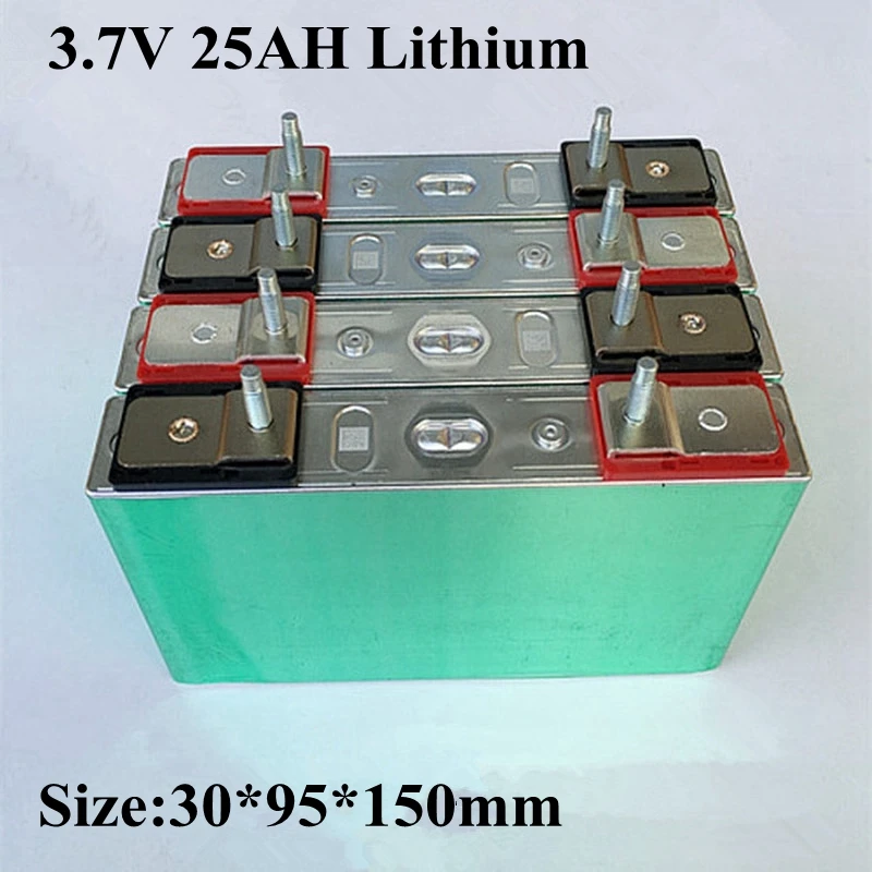 

1pc Battery 3.7v 25ah Lithium Ion Battery Can Build Lithium Ion Battery 12v 24v 36v 48v Battery Pack for Panel Solar Ebike