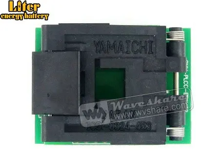 

1.27mm Pitch PLCC32 TO DIP32 (B) Yamaichi IC Test Socket Programming Adapter for PLCC32 Chip/MCU