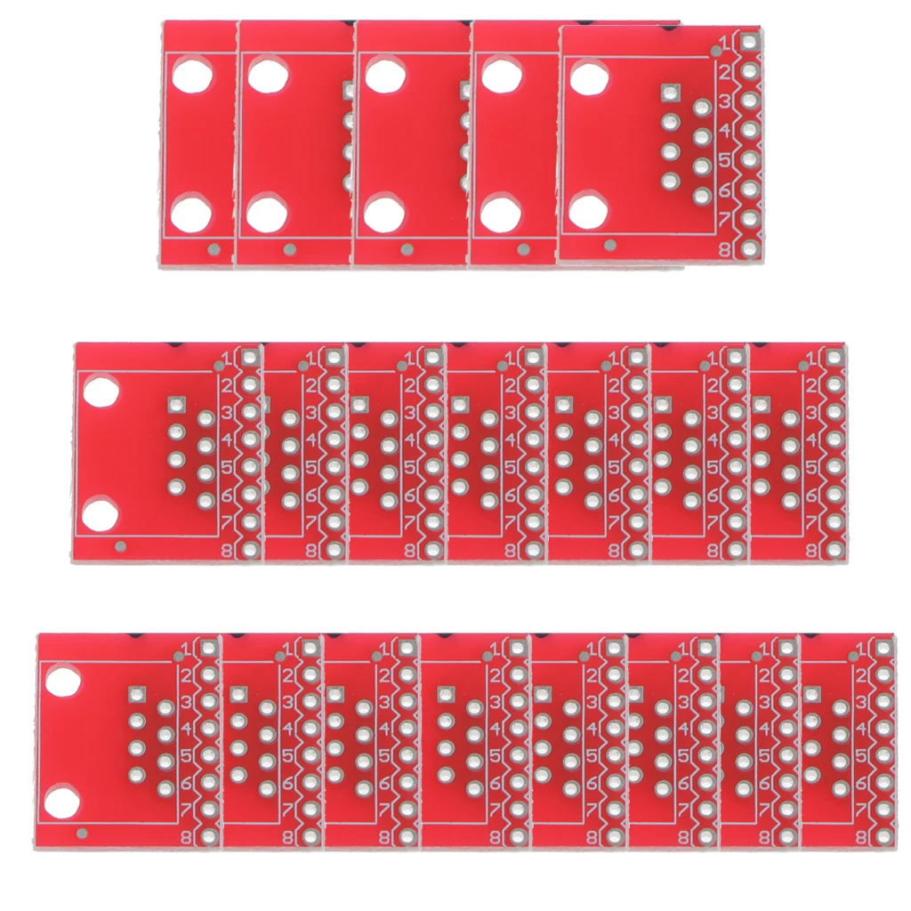 2019 NEW Hot 20x Modular Connectors / Ethernet Connectors RJ45 Breakout Board Adapter Connector Module Board Portable