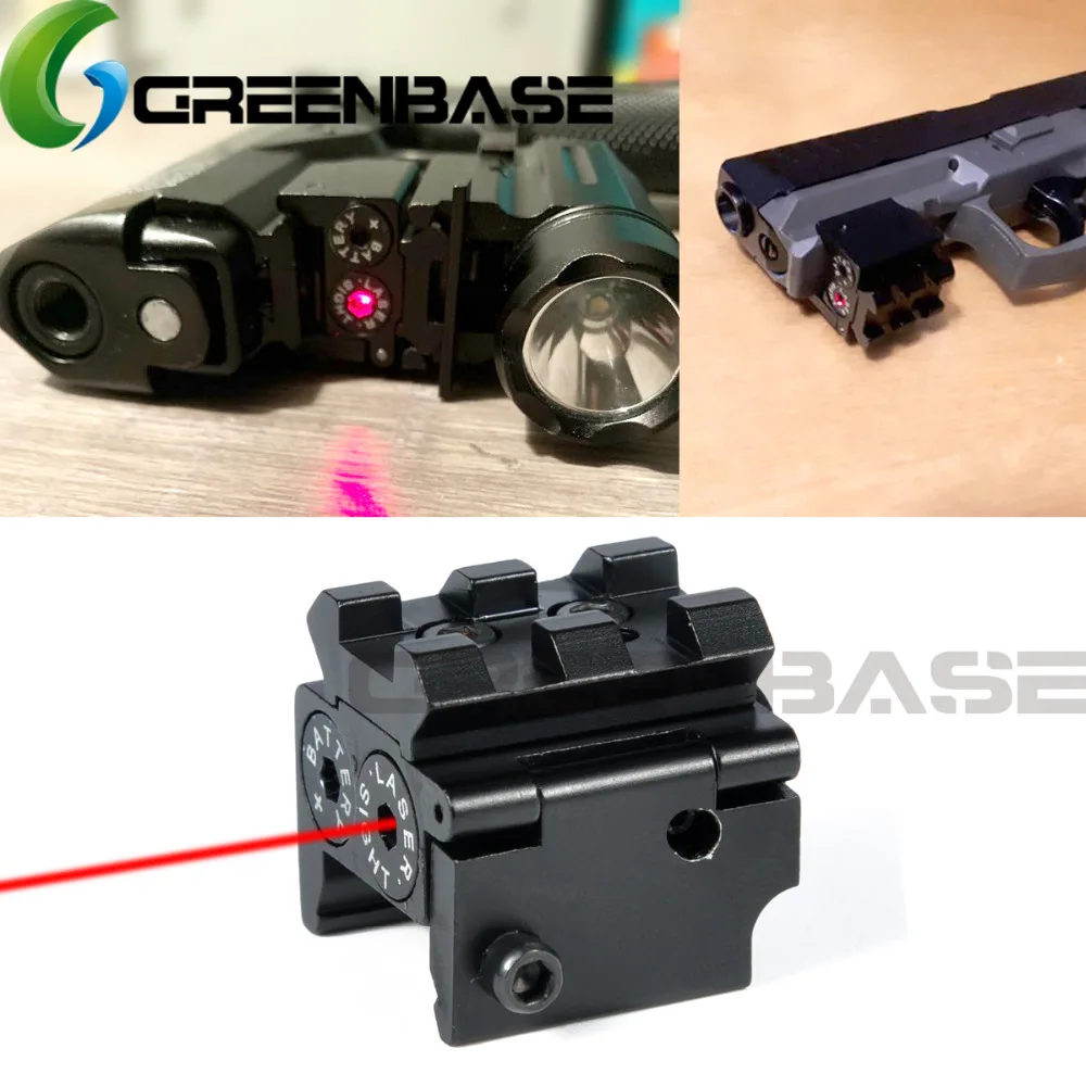 Greenbase Тактический Red Dot лазерный прицел + светодиодный комбинированный фонарь