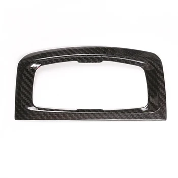 

For BMW X5 F15 2014-2018 Car Accessories Real Carbon Fiber Car Headlight Lamp Switch Decoration Frame Trim