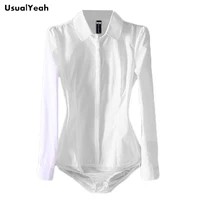 New 2018 Women Body Shirt Blouse Striping Turn-down Collar Formal Long Sleeve Office Work Wear Slim Fit Blue, White SY0289 S-XXL 1