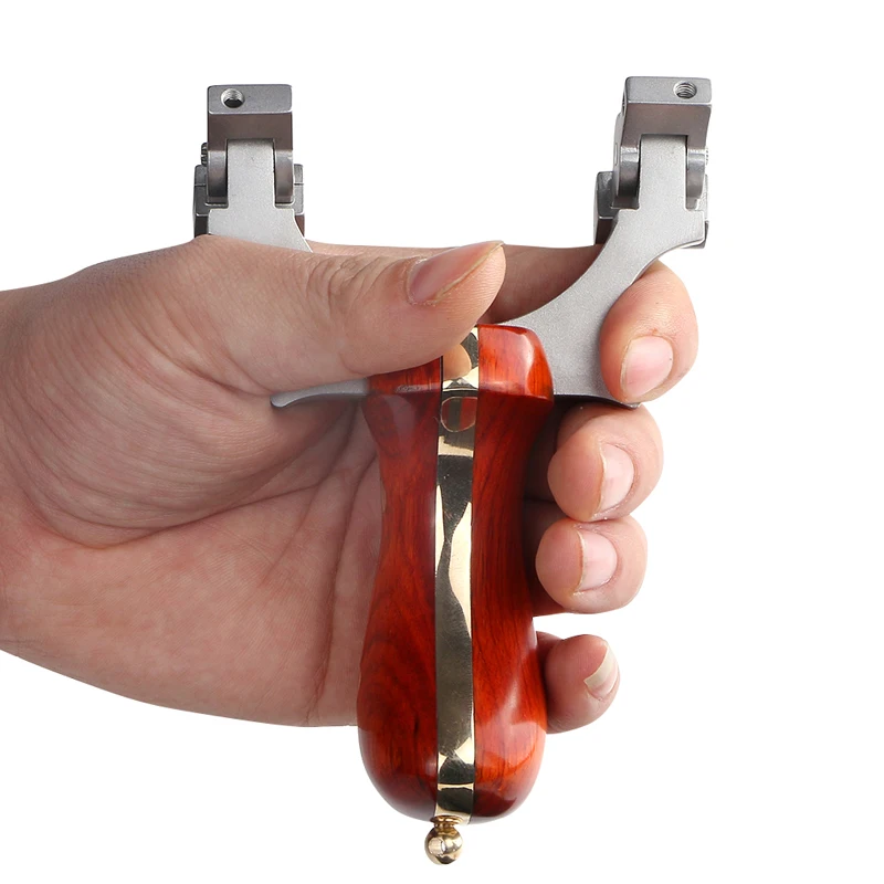 metal portátil bolso estilingue tiro de aço