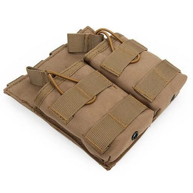

Camouflage Military 7.62 Molle Pouches Double Magazine Package Hunting Shooting Vest Belt Utility Airsoft Tactical Molle Pouches