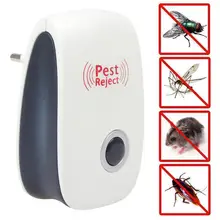 Ultrasonic Pest Reject Repeller Pest Control Electronic Anti Rodent Insect Repellent Mole Mouse Cockroach Mice Mosquito Killer