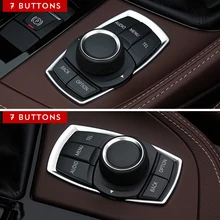 For BMW 1 3 4 5 7 Series X1 X3 X4 X5 X6 E87 F20 F01 F30 F15 2013 2014 3D Car Accessories Interior Multimedia Buttons Cover Trim For BMW 1 3 4 5 7 Series X1 X3 X4 X5 X6 E87 F20 F01 F30 F15 2013 2014 3D Car Accessories Interior Multimedia Buttons Cover Trim