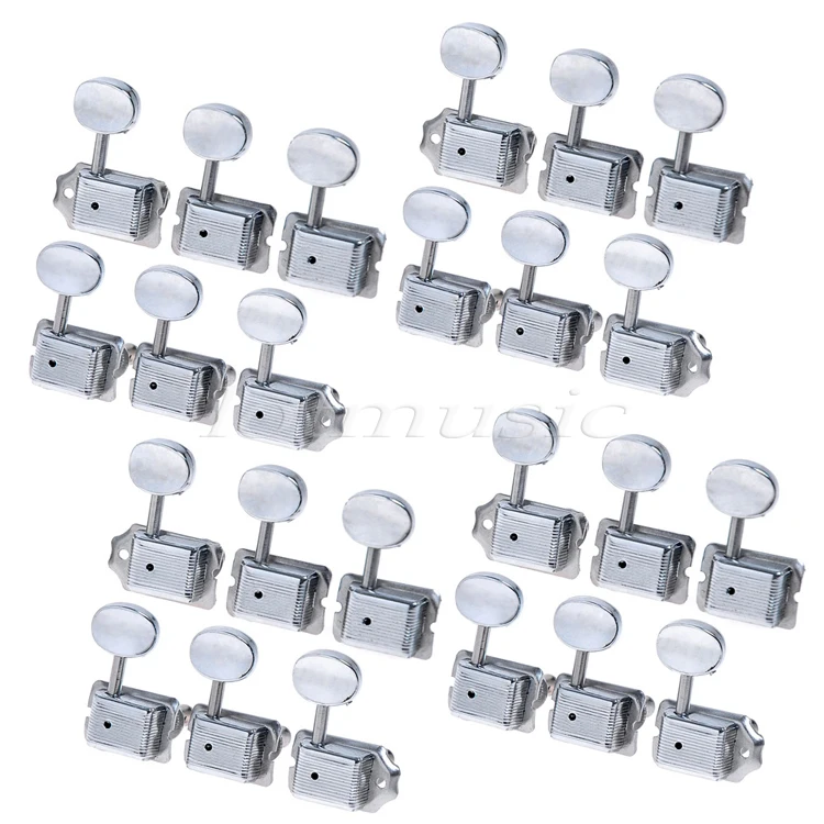 24R круглая Хромовая настройка Peg/машины для Fender ST TL Замена гитары|for guitar|guitar machinechrome