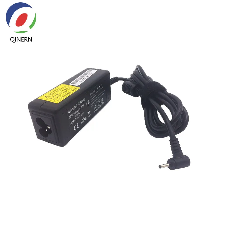 QINERN 19 V 2.1A 40 W 2.5*07 مللي متر AC شاحن للكمبيوتر المحمول ل أجهزة الكمبيوتر المحمول ASUS Eee PC X101CH R051PX سيارة امدادات الطاقة محول الكمبيوتر المحمول ل ASUS