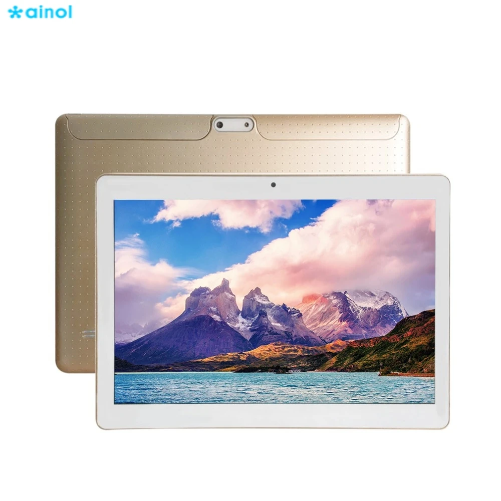 Ainol 10.1inch Android 4.4 HD IPS Screen 3G Phone Call Tablet 1280 * 800 Tablet PC Quad Core 5000mAh 8GB ROM Dual SIM GPS OTG