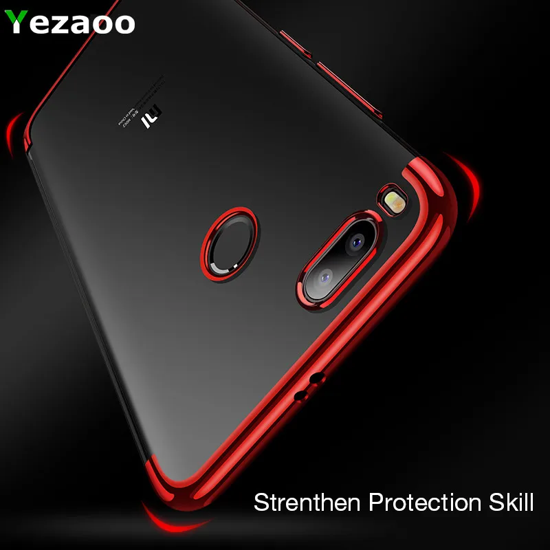 Силиконовый чехол yezaoo из ТПУ с покрытием для xiaomi Redmi Note 4 4X S2 5 plus 5A pro prime xiomi mi A1 A2 5X 6X