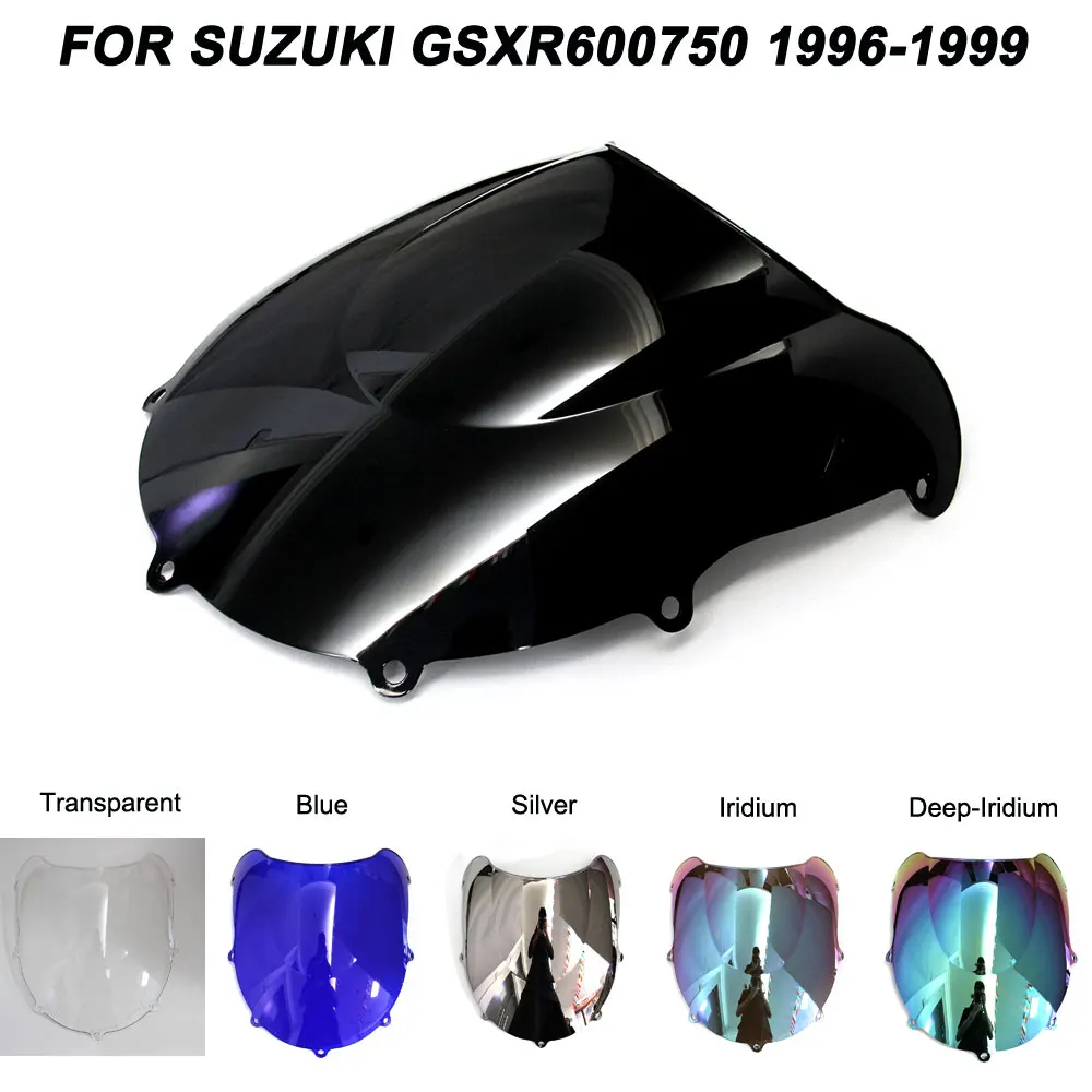 

For 96-99 Suzuki GSXR600 GSXR750 1996 1997 1998 1999 Motorcycle Motorbike Windscreen Windshield GSXR 600 750 Accessories
