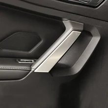 PARA Volkswagen Tiguan Interior Reequipamento Decoração Maçaneta Da Porta Reequipamento Brilhante remendo Remendo MK2 tiguan 2017-2018