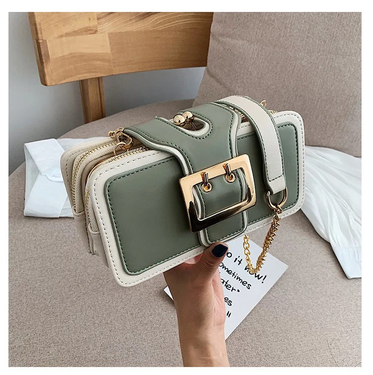 Small bag female new Korean version of the wild chain Messenger bag wild fashion shoulder bag female tide casual bags C220
