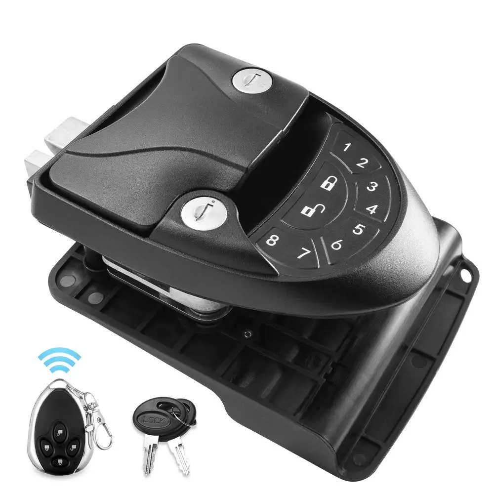 Keyless Keypad Entry Door RV Lock Handle Knob Deadbolt RV Camper