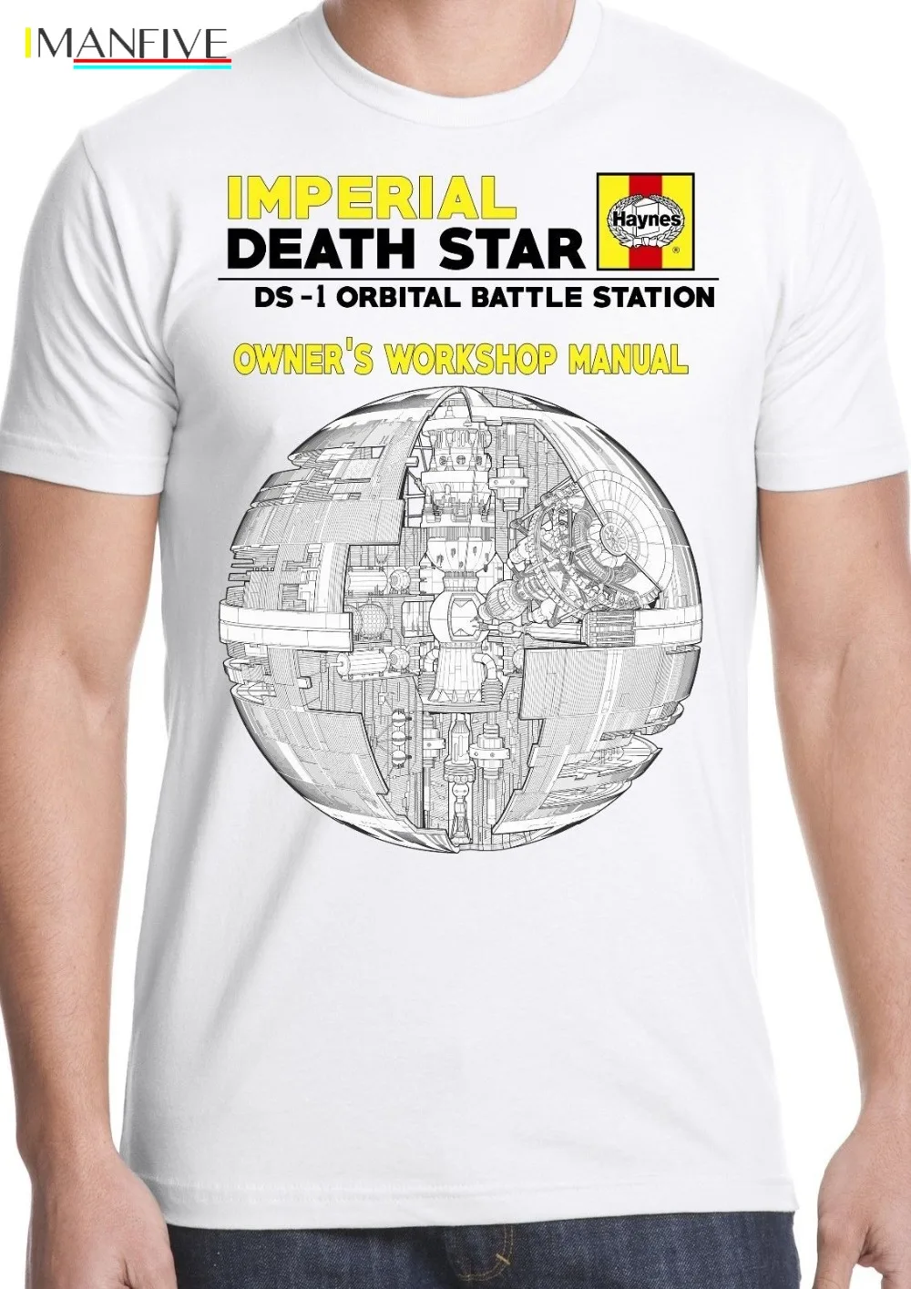 

Death Star T-Shirt Star Wars Strom Trooper Jedi Sith Darth Manual Forcesummer 2019 Cotton Men Fashion Summer Style