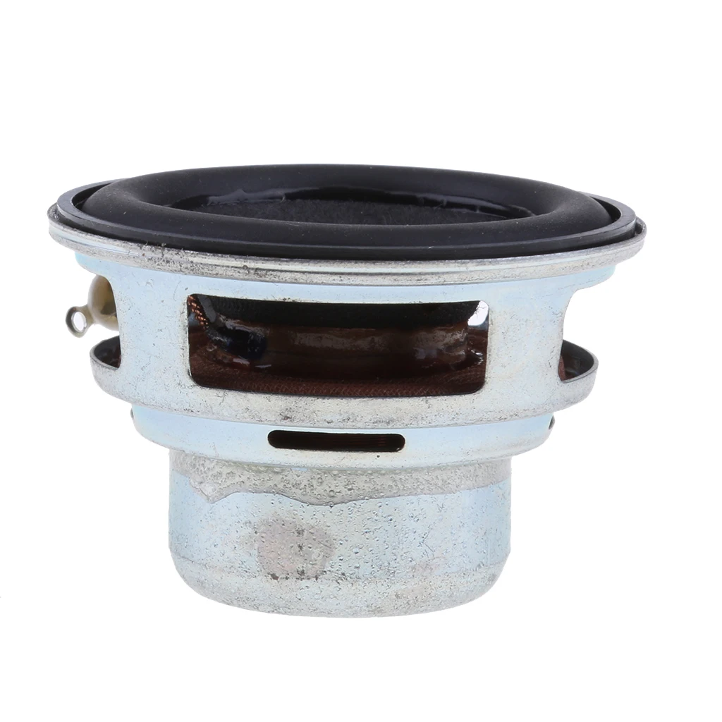 New 45mm 8W Full Range Audio Speaker Stereo Sound Black Replacement fit for most audio speaker accessories
