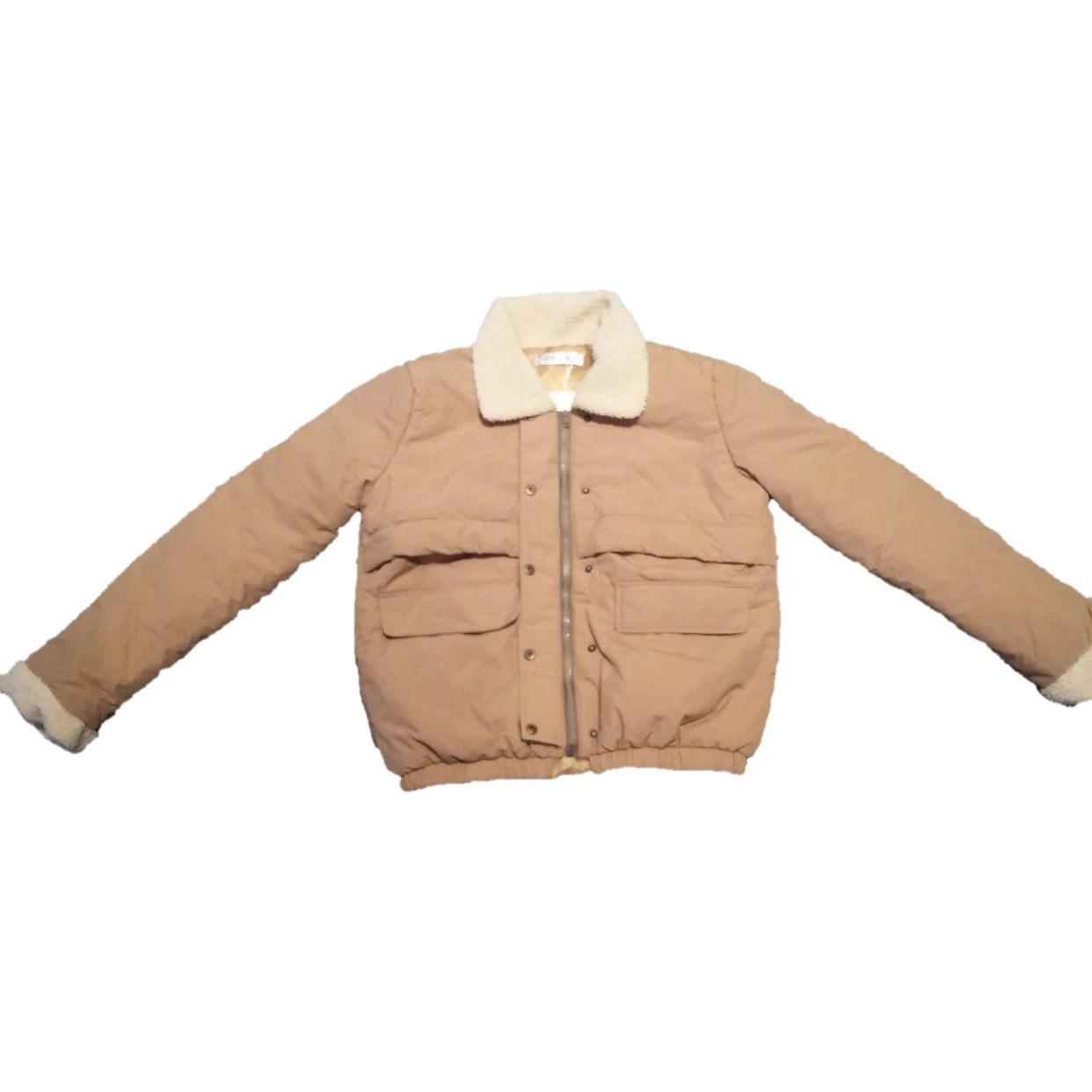 down puffer coat High Quality Wool Women Parkas Turn-down Collar Winter Short Coats Cotton Brown Vintage Jackets Fashion Coats Lu11 35 black puffer