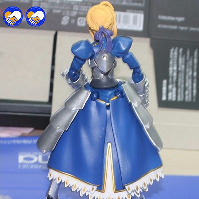 Игрушка мечты аниме Fate stay night Figma227 Ubw Zero Saber Knight Girl Arthur ПВХ фигурка коллекция игрушек куклы 15 см