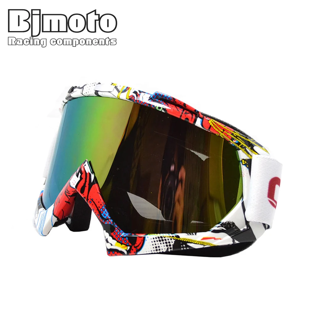 BJ-MG-001A, мужские/женские очки для мотокросса, очки для велоспорта, очки для глаз MX, внедорожные шлемы, спортивные очки gafas для мотоцикла