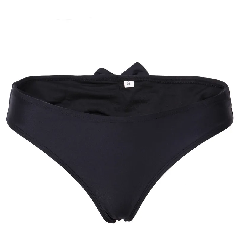 

4 Color Picked Womens Sexy Brazilian Bowknot Bikini Bottoms Swimwear Beach Bathing Suit Bottom Hot Sexy Ladies Swimwear Panties