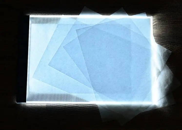 Цифровой графический планшет A4 светодиодный художник тонкий художественный фон доска для рисования светильник световой короб отслеживание письма Портативный электронный планшет