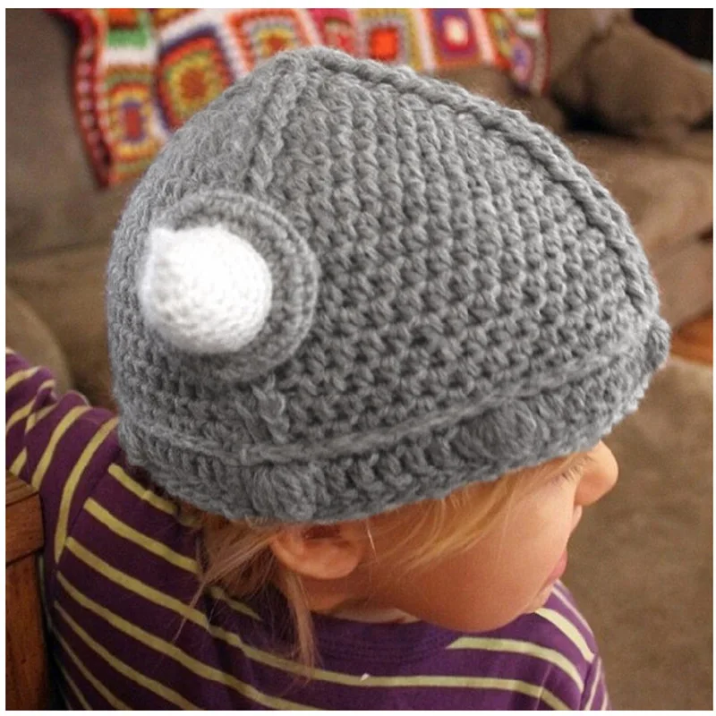 IvyH Baby Hat,Gorro de Invierno para ni/ños Gorro de Invierno para ni/ños Gorro de Lana para ni/ño con Gorro Pompom
