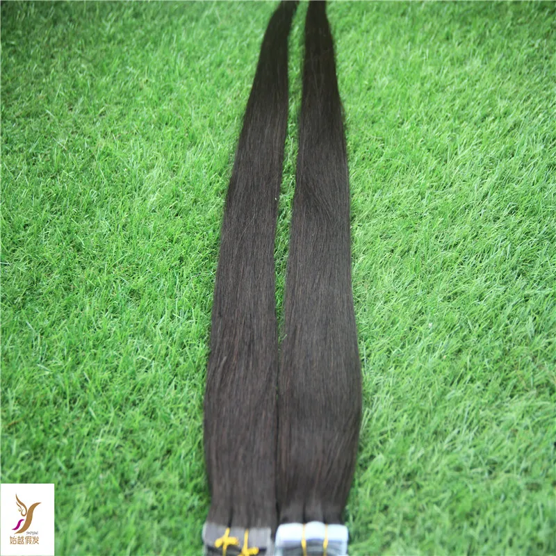 100% Malaysian Human Remy Stariaght Tape Hair Extension 10-30&quot Skin Weft Extensions 6a Unprocessed Pu |