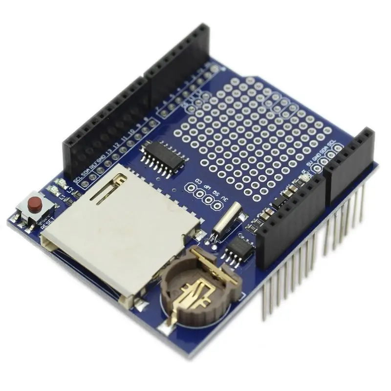 2017 Novo Módulo de Registro de Data Logger Gravador SD Card-M43 V1.0
