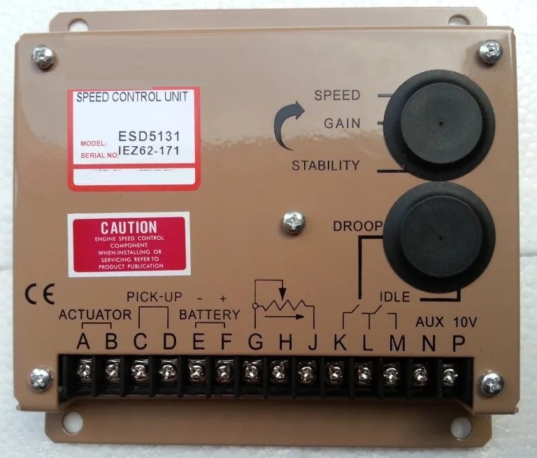 Generators electronic speed control board ESD5131, diesel generator speed controller Generators electronic speed control board ESD5131, diesel generator speed controller