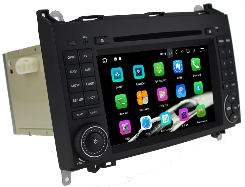 Perfect HIFIF Two Din 7 Inch Android CarDVD Player For Mercedes/Benz/Sprinter/W209/W169Viano/Vito/B200/A160 Wifi GPS Navigation Radio FM 4
