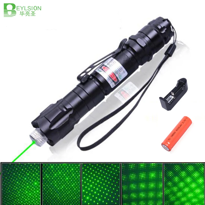 

LED Professional Lazer Pointer Flashlight High Power Laser Sight Device 532nm Powerful Green Laser Pointer Pen
