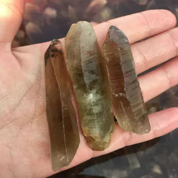 

new Raw Natural smoking citrine yellow Quartz Crystal Rough Stones Original