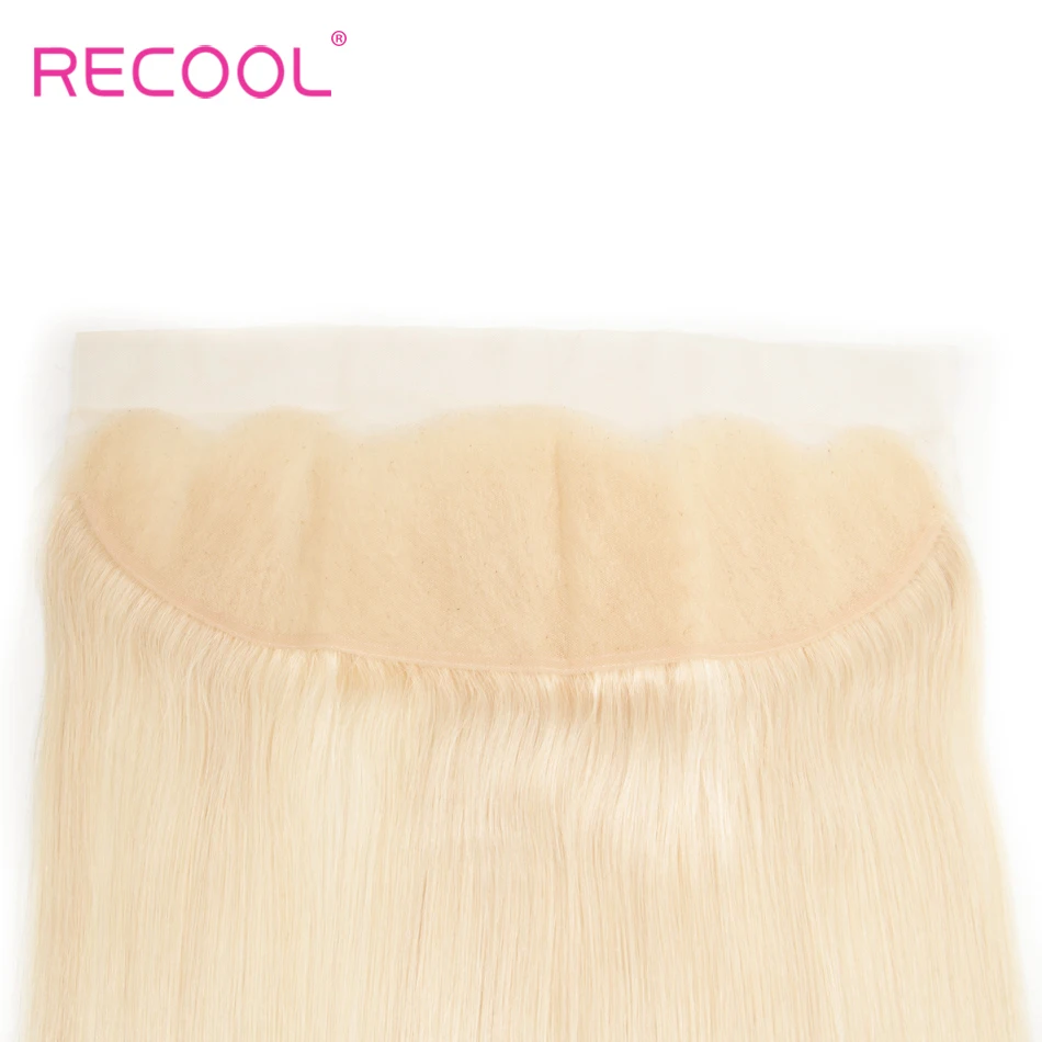Recool-Human-Hair-613Honey-Blonde-Color-Straight-Bundles-With-Frontal-Brazilian-Hair-Weave-3-Bundles-with