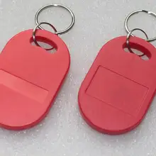 50 шт. 106 kboud 125 кГц TK4100 низкочастотный записываемых брелоков ID брелок Бесконтактный ID брелков ID карты для контроля доступа № 8 EM карта