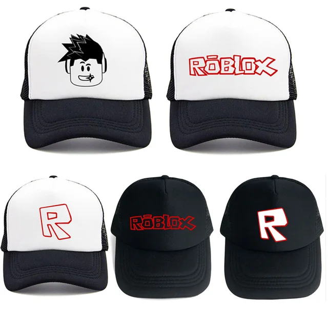 5 Styles Adjustable Game Roblox Mesh Caps Summer Sun Baseball Net - 5 styles adjustable game roblox mesh caps summer sun baseball net sports caps hat for kids men christmas birthday party gift in hats caps from mother