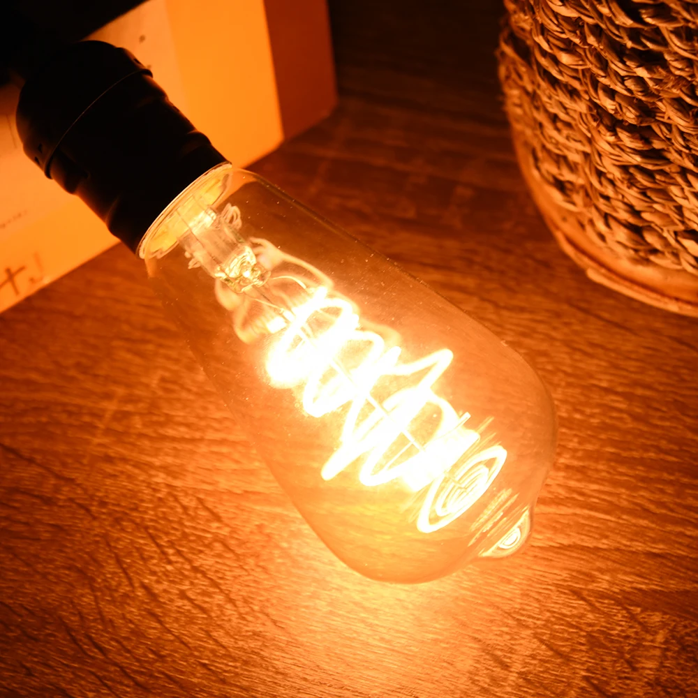 Затемняемые 3 Вт E27 светодиодные ретро лампы накаливания Эдисона Ampoule LED Лампа