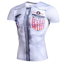 Лето Досуг беговые футболки Мужская Нижняя Майка пэчворк o-образным вырезом с коротким рукавом спортивные рубашки мужской фитнес-топ