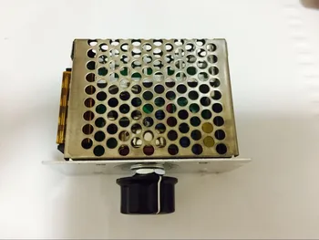 

High Quality Voltage regulator Voltage Speed Controller SCR Dimmer + Shell AC 220V 4000W