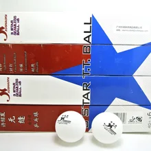 XUSHAOFA 3 звезды 40+ материал бесшовный PP мяч для тенниса/мячик для пинг-понга 10 коробок/Лот 60 шариков