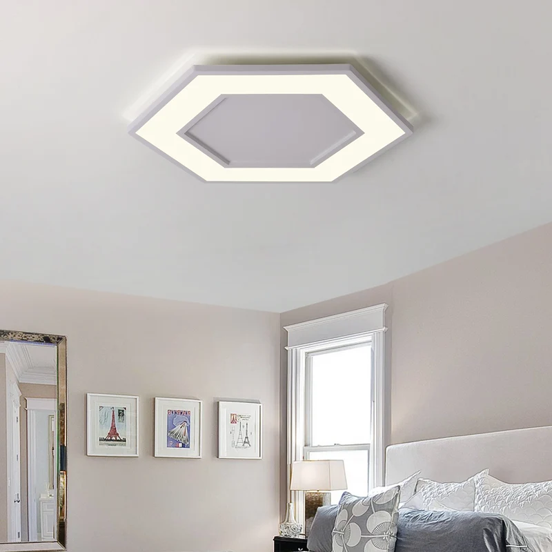 

Ceiling light slim practical 4 cm ceiling round iron lamp black and white ceiling led light living room bedroom interior lightin