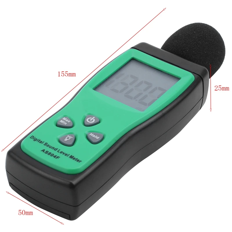 HHO-AS804F цифровой измеритель шума ручной для измерения уровня шума децибел измеритель уровня звука измеритель шума Тестер
